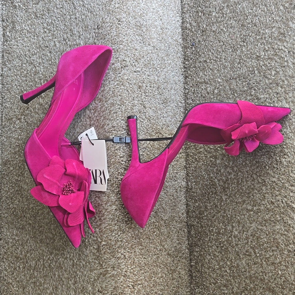 Zara Suede Pumps